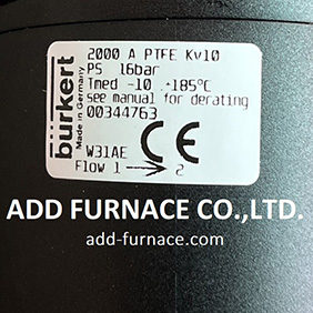 Burkert 2000 A 25,0 PTFE RG